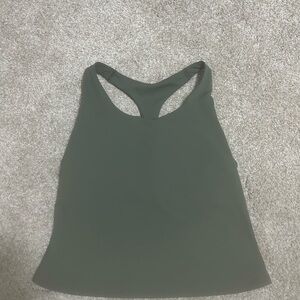 Old Navy Activewear Olive Green Tank Top (S)